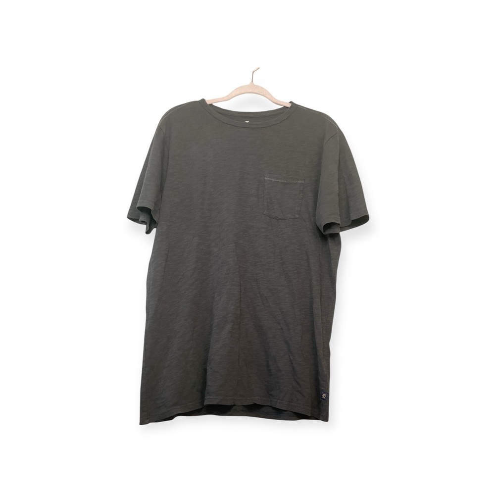 Men’s Roark 100% cotton, gray, short sleeve shirt, size large